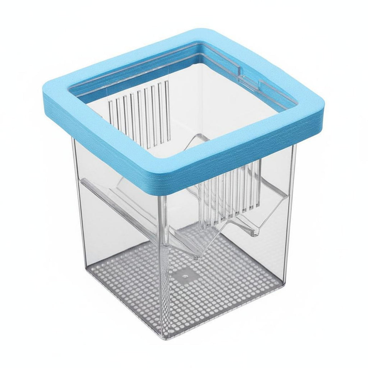 Guppy Breeder Container High Clearness Buoyant Breeder Box Fry Hatchery Unit Transparent Aquatic Habitat Fry Separator
