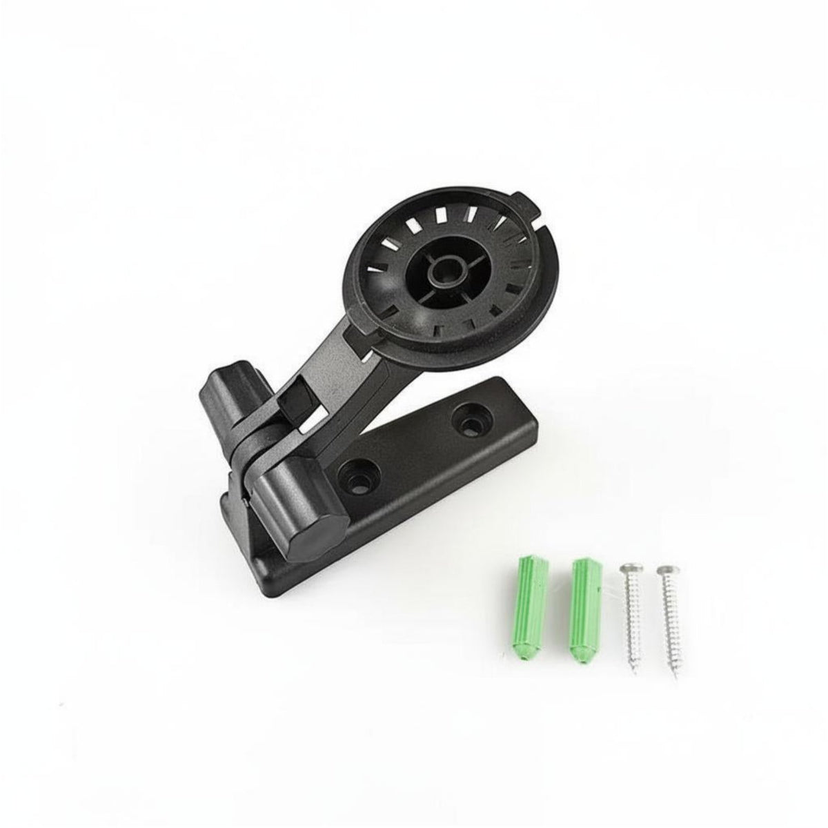 Wide Compatibility Pan Tilt Camera Bracket Long-Lasting Plastic Adjustable Camera Wall Mount Easy to Install for Indoor