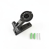 Wide Compatibility Pan Tilt Camera Bracket Long-Lasting Plastic Adjustable Camera Wall Mount Easy to Install for Indoor