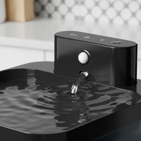 Infrared Sensor Smart Pet Drinking Fountain Rechargeable Battery Feline Water Fountain Quiet Operation for Cats