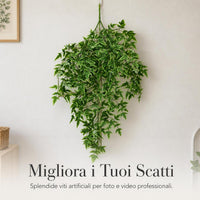 Artificial Ivy Vine Wall Hanging for Decoration and Pipe Concealment