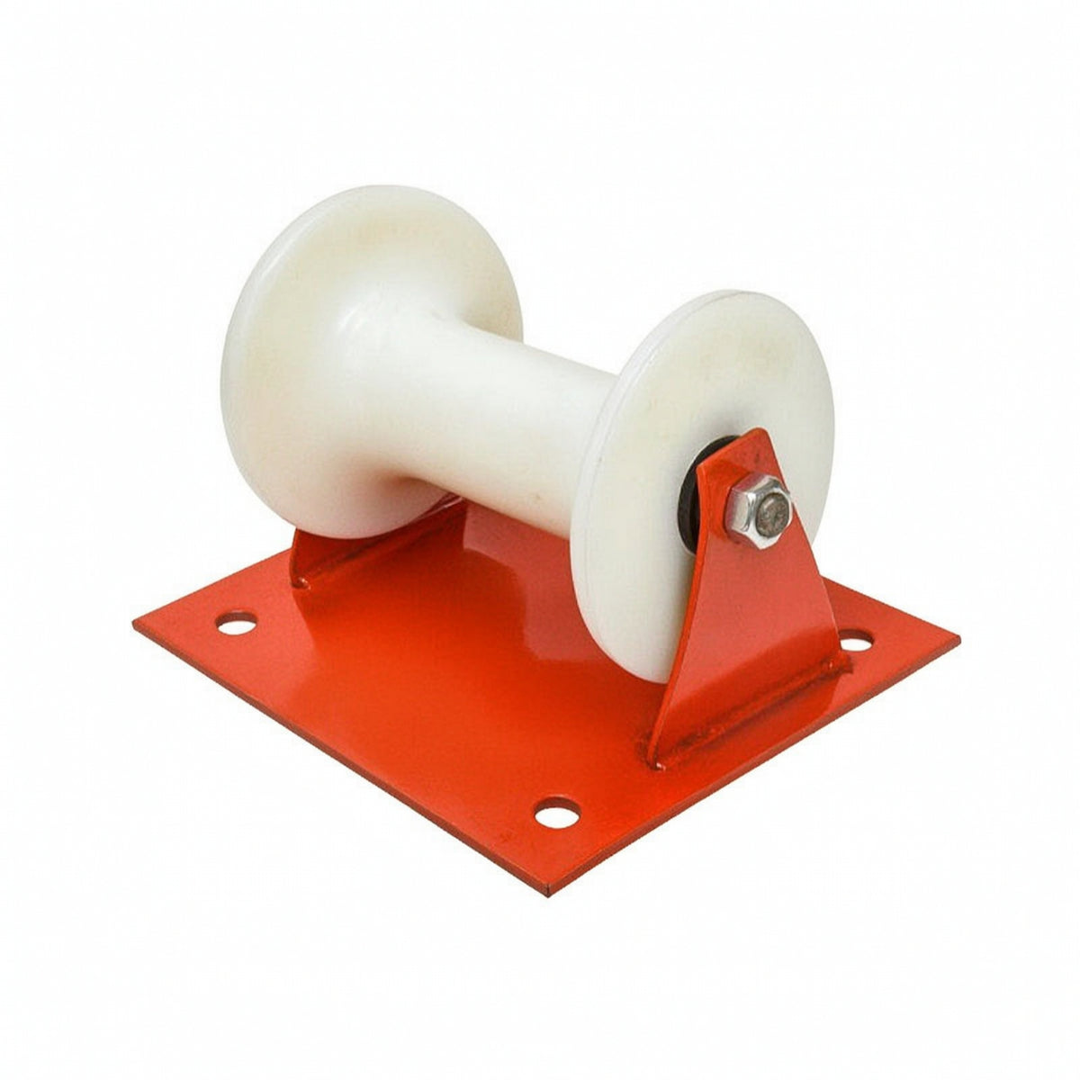 Flat Cable Pulley Puller Feeding Sheave Lowground-Level Cable Roller Easy to Install for Contractors