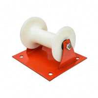 Flat Cable Pulley Puller Feeding Sheave Lowground-Level Cable Roller Easy to Install for Contractors
