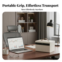 code-security code device security code device Box With Handle Portable Safe Large Capacity for vehicle, travelersers