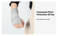 Wrist Brace with Metal Lightweight Design for Office Work, Athletes