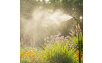 Easy to Install Misting Spray System with Weighted Base Leak-Proof Standing Mister with Adjustable Nozzles Long-Lasting Water Sprayer Commercial-Grade for Trampoline