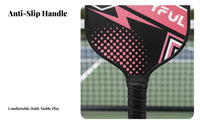 Pickleball Paddle Hexagonal Center Carbon Fiber Pickleball Racket