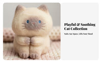 Cartoon Cat Figurine Random Design Cute Cat Everyday Life Figure Hidden Edition Perfect Gift for Young Adults, TV Cabinet