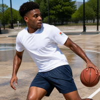 Men's Breathable Quick-Dry Short Sleeve Training Suit Set