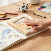Creative Gashapon Challenge Notebook Portable Pocket Journal for Students and Kids