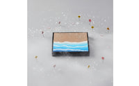 Miniature Display Base Black Frame Tabletop Scene Base Square Miniature Display Base