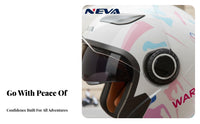 Electric Bike Helmet 3C Certified Unisex Half Helmet with Visor Warm Thermal Lining Shielded Headwear for Women, Men, Four-Season, Winter