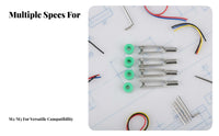 RC Airplane Pushrod Connector Replacement Parts Metal Pushrod Clevis Servo Rod Connector Lightweight RC Airplane Linkage