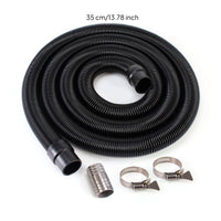 Flexible RV Sewer Hose Kit Corrugated Recreational Vehicle Drain Hose with Clamps Coiled Complete for Campers