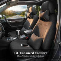Full Car Seat Cover Set Easy to Clean Full Wrap Upholstery Set Machine Washable