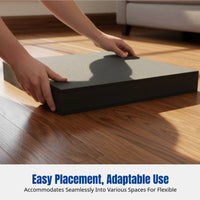 Drum Soundproof Mat, Impact Absorbing Anti-Vibration Pad, High Density Noise Reduction for Keyboard Instruments, Subwoofers