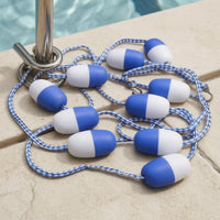 Swimming Pool Lane Divider Rope Metal Hook  buoyant  Divider High Visibility Pool Rope