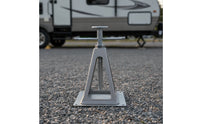 4 Pieces Manual RV Support Jack Adjustable Caravan Jack Stand Stable Equipment Heavy Duty for Campers