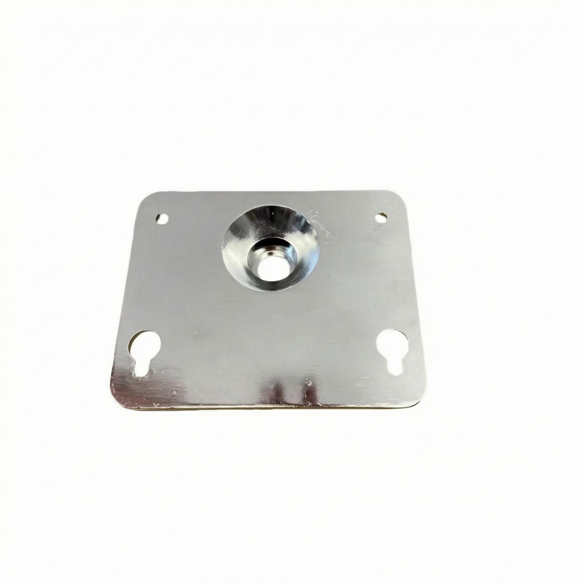 Reflective Finish Percussion Pad Bracket Silver Drum Mounting Bracket Secure Grip Drum Pipe Clamp Sturdy