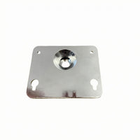 Reflective Finish Percussion Pad Bracket Silver Drum Mounting Bracket Secure Grip Drum Pipe Clamp Sturdy