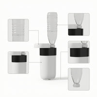 Compact Instant Hot Water Dispenser Slim Desktop Water Dispenser Quick Heating Appliance Easy to Clean for Office, Dorm Room, Bedroom