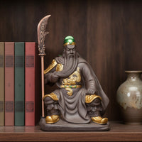 Guan Yu Figurine Traditional Warrior Figurine Decorative for Desk