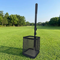 Telescopic Aluminum Alloy Ball Retriever, Mobile and Practical Ball Collector for Back Protection, Capacity 120 Balls