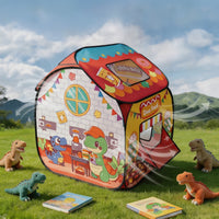 Children's Play Tent Portable Dinosaur Tent Lightweight Fort for Young Children
