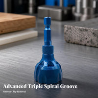 Blue Deburring Chamfer Tool Easy to Use Fluted Chamfer Cutter