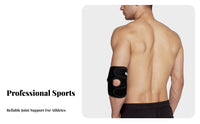 Coil Support Elbow Strap Breathable Material Elbow Stabilizer Brace Compression Limb Band Universal Fit for Cycling, Exercise