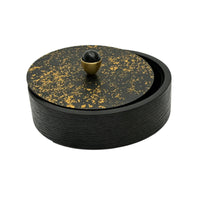 Solid Wood Box with Handle Modern Luxury Wooden Storage Box Vintage Influenced for Coffee Table, Desktop