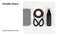 Resistance Training Rope High Strength Training Pull Rope Portable & Lightweight Elastic Bungee Cord with Handles for Athletes, Home Gym