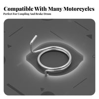 Brake Drum Coil High Tension Drum Brake Return Coil Consistent Braking Accurately Engineered for Mechanics, Garage, Workshop