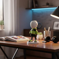 Swordsman Figurine Desktop Decoration Fencing Doll Collectible Style Home Decor for Shelf