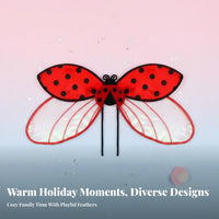 Ladybug Appendages Adorable Design Ladybird Costume Appendages Comfortable to Wear Cosplay Outfit for Cosplayers, Adults, Christmas, Halloween