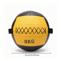 Medicine Ball with Handles Soft Medicine Ball Heavy-Duty for Midsection Exercises Workouts