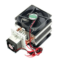 12V Peltier Heatsink Module Kit Assembled Semiconductor Cooling Module Thermoelectric Cooling System Small for Hobbyists
