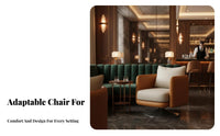 Italian Design Round rotate Seat Modern design rotate Barrel Chair Curved rearrest Accent Armchair Soft Cushioning for Business Professionals, Interior Designers, Homeowners, Reception Area, Living Room, Bedroom, perusing corner