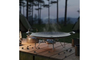 Foldable Handle Grill Pan 316 Stainless Steel Nonstick Barbecue Pan Non-Stick Camping Grill Tray for Campers