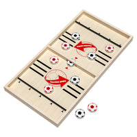 Ejecting Chess Game Two-Player Sling Puck Game Hand-Operated Fast-Paced for Families, Party Nights