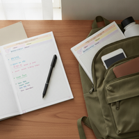 Dream B5 Tear-Off Lined/Grid Notepad for Students