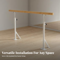 Adjustable Height Dance Barre Sturdy Construction Adjustable Height Dance Barre Stable Home Stretching Bar for Dancers, Children