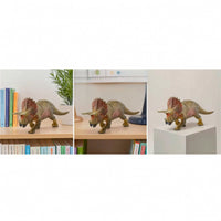 Triceratops Figurine Realistic Triceratops Model Dinosaur Figurine Plastic Dinosaur Figure Accurate for Collectors, Shelf Decor