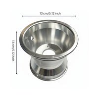 Go Kart Wheel rims Rust Resistant Mini-Vehicle Wheel rims Easy Installation Vehicle Part for Drivers