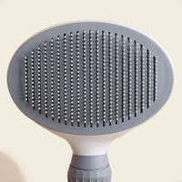 Cat Brush and Pet Hair Remover for Dog Grooming, Metal Dog Brush and Cat Comb for Small Medium Pets, Gentle on Skin, Plastic Handle Flea Comb