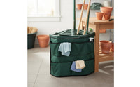 Mobile Yard Tool Rack Space Saving Garden Tool Rack Easy to Assemble for Garage