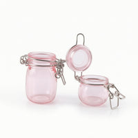 Dollhouse Jar with Lid Sturdy Mini Container Jar Lightweight Container for Collectors, Hobbyists