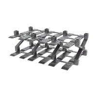 Matte Display Rack with Wheel Blocks Space-Saving Model Car Display Organizer Compact Toy Car Garage Sturdy for Collectors