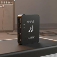 Pairing Wireless Earbud Monitor Volume Control Earbud Monitor Transmitter Receiver Stereo and Mono Switching Wireless IEM System LED Display for Musicians, Performers, Guitar Players, Stage, Rehearsal, Recording Studio