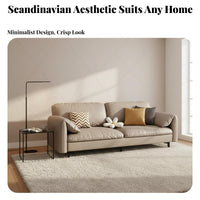 3-Seater Fold-fold-down Couch Bed Space-Saving Sleeper Sofa transformable Design Multi-Use Furniture Foldable for Apartment Dwellers, Homeowners, Home Office Users, Small Spaces, Living Room, RV